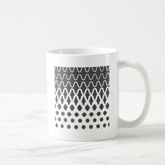 Wellen zu Partikeln Kaffeetasse (Rechts)
