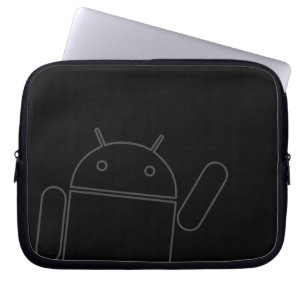 Wellenartig bewegende androide Elektronik-Tasche Laptopschutzhülle