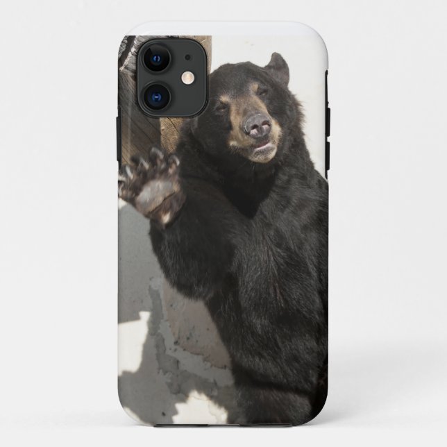 Wellenartig bewegender Bär Case-Mate iPhone Hülle (Rückseite)