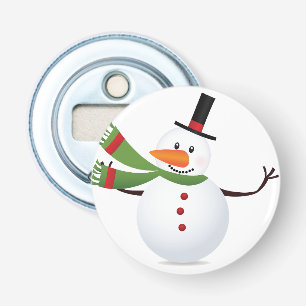 Wellenartig bewegender Karotten-Nasen-Schneemann Flaschenöffner