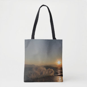 Wellenbrecher in Kroatien Slatine Tasche