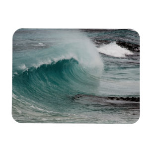Wellenbrecher in Tasmanien Magnet
