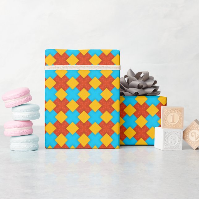 Wellenbrechpapier Geschenkpapier (Babyparty)