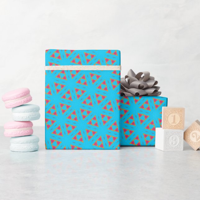 Wellenbrechpapier Geschenkpapier (Babyparty)