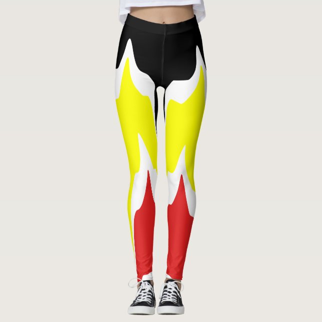 Wellenfluss Leggings (Vorderseite)