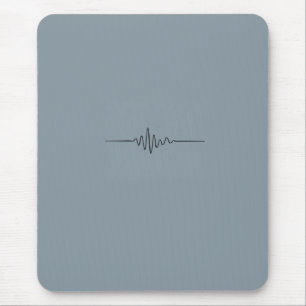 Wellenform Stille – Der Klang innerer Ruhe Mousepad