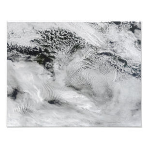 Wellenförmige Wellenwolken 2 Fotodruck