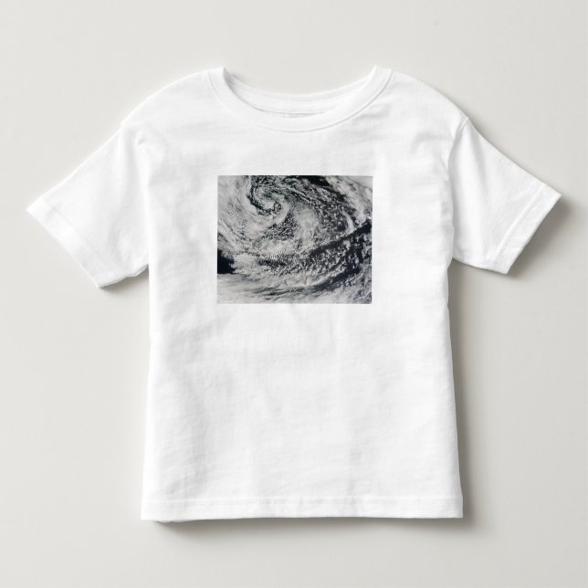 Wellenförmige Wellenwolken 2 Kleinkind T-shirt (Vorderseite)