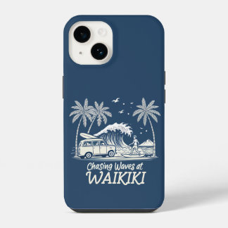 Wellenjagd in Waikiki iPhone 14 Hülle