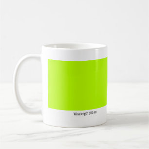Wellenlänge 560 Nanometer Kaffeetasse