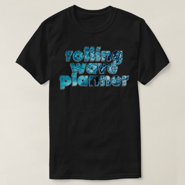 Wellenplaner T-Shirt (Design vorne)