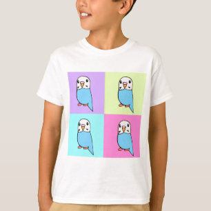 Wellensittich Pop Art T-Shirt