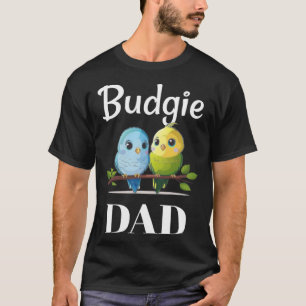 Wellensittich-Vater Budgerigar Sittich Vogel 24 T-Shirt