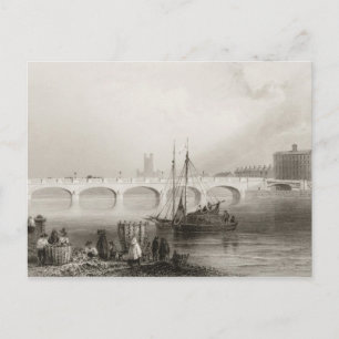 Wellesley Bridge, Limerick, Irland Postkarte