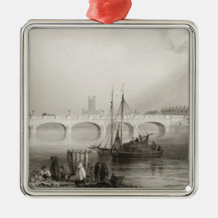 Wellesley Brücke, Limerick, Irland Silbernes Ornament