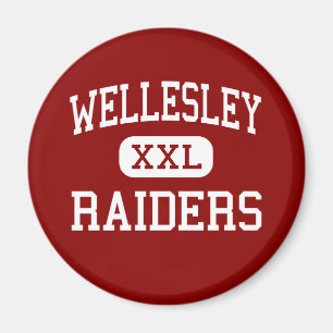 Wellesley - Räuber - hoch - Wellesley Magnet