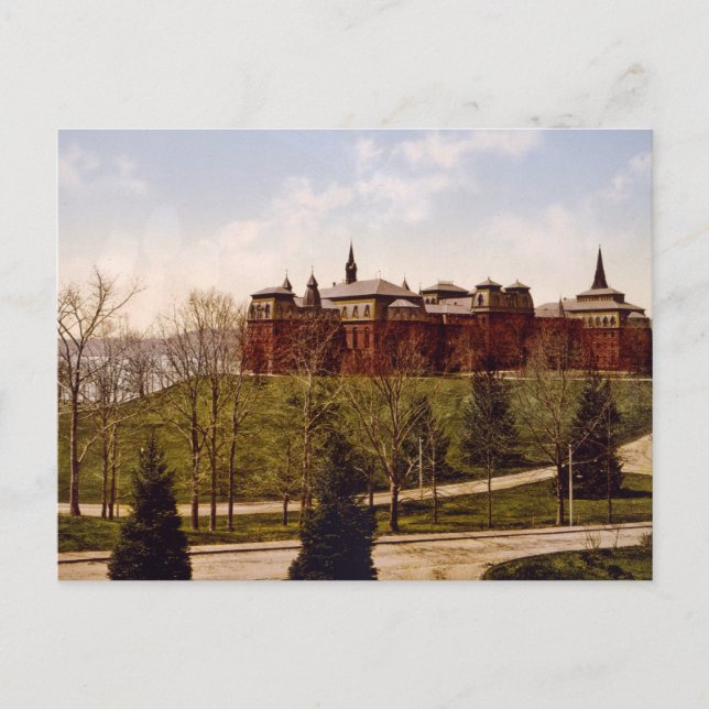Wellesley Uni Massachusetts Postkarte (Vorderseite)