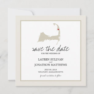 Wellfleet Cape Hochzeit Retten Sie das Datum Save The Date