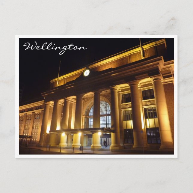 Wellington-Bahn Postkarte (Vorderseite)