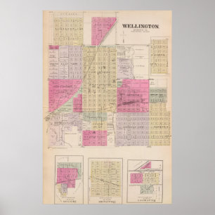 Wellington, Beaumont, Brainar, d und Benton, Poster