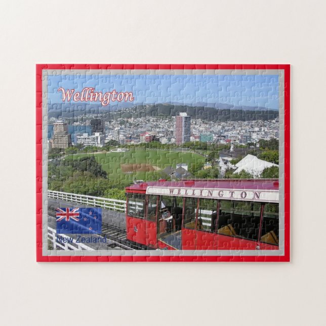 Wellington - Cable Car - Neuseeland - (Horizontal)