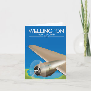 Wellington Neuseeland Flugposter