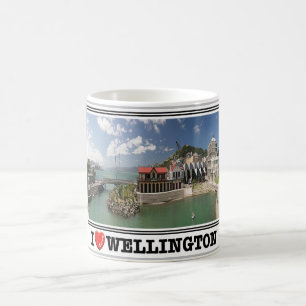 Wellington - Neuseeland - I Liebe - Kaffeetasse