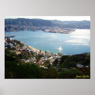 Wellington, Neuseeland Poster