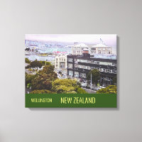 Wellington New Zealand Reiseprint