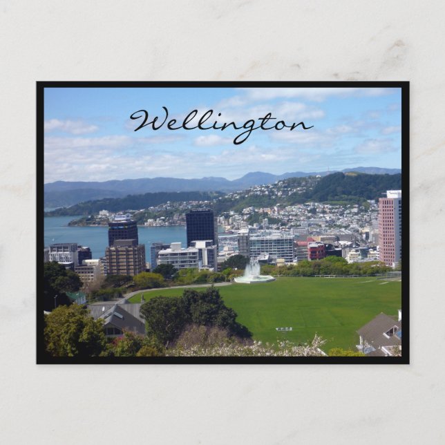 Wellington Postkarte (Vorderseite)