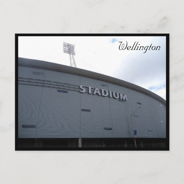 Wellington-West-Stadion Postkarte (Vorderseite)