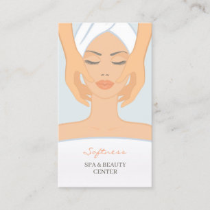 Wellness-Center Beauty Massage Business Card Visitenkarte
