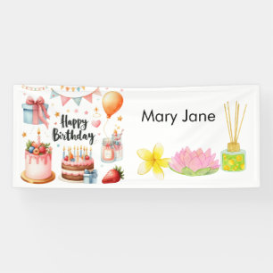 WELLNESS-CENTER Birthday Party Banner