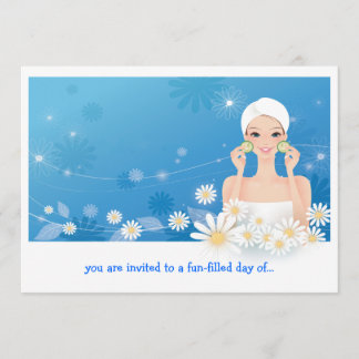 Wellness-Center Breeze Geburtstag Einladung