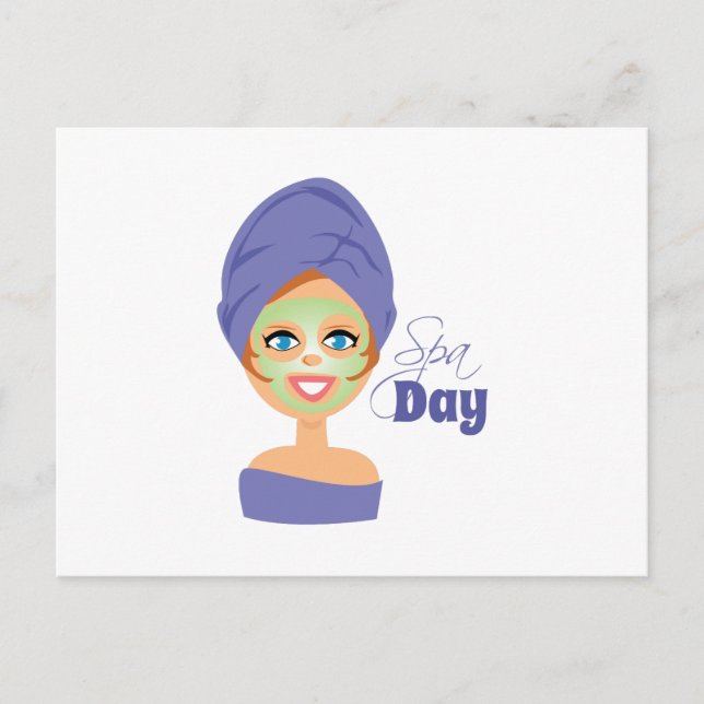 Wellness-Center Day Postkarte (Vorderseite)