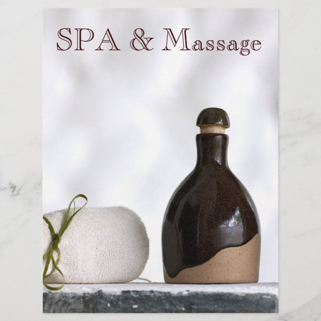 WELLNESS-CENTER FLYER (Vorne)
