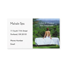 Wellness-Center Foto der Massage im Freien