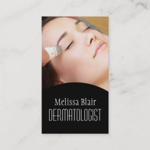 Wellness-Center für eine klare Hauthautdermatolog Visitenkarte