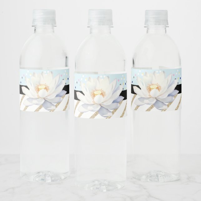 Wellness-Center Geburtstagsfeier Wasserflasche (Flaschen)