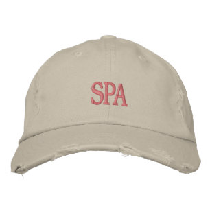 WELLNESS-CENTER gestört Chino Twill Cap Bestickte Baseballkappe