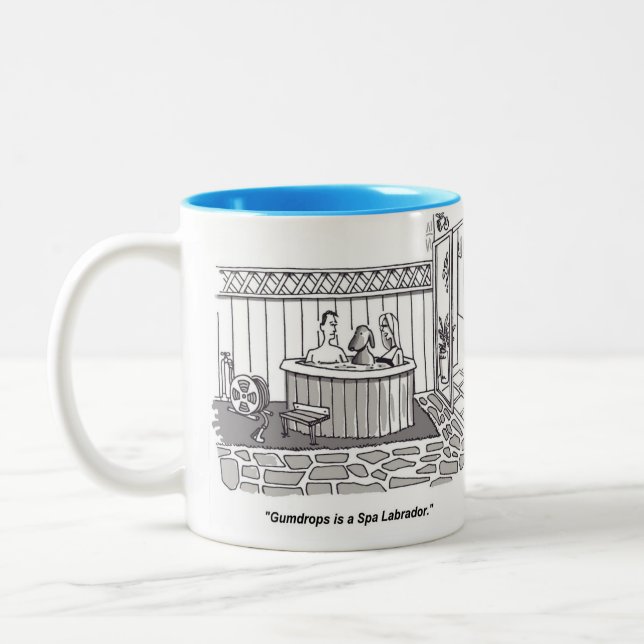 Wellness-Center Labrador Blue Tasse (Links)