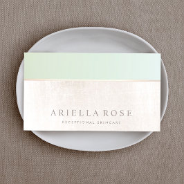 Wellness-Center mit natürlichem Hautpflegesystem, Visitenkarte