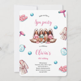 Wellness-Center PARTY EINLADUNG