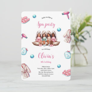 Wellness-Center PARTY EINLADUNG
