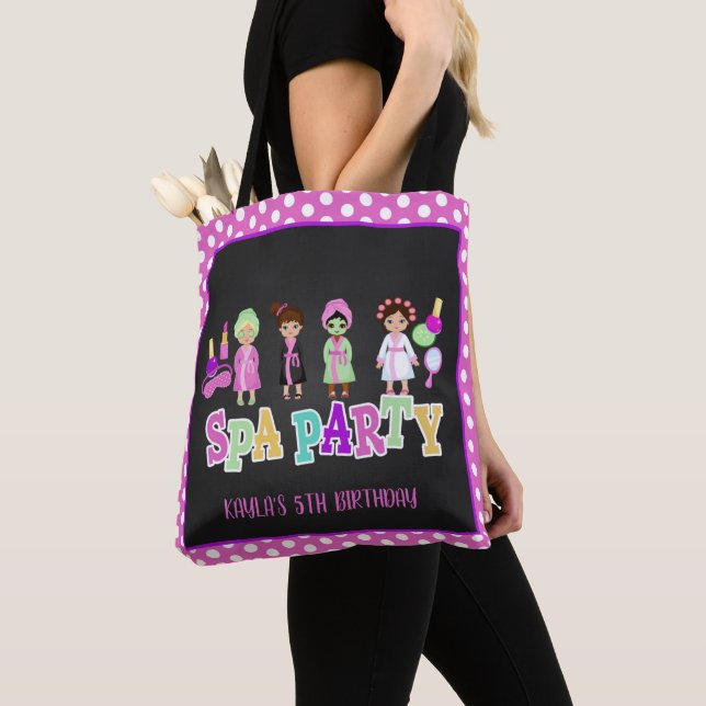 Wellness-Center Party Tote Beutel - Mädchen - Schw Tasche (Von Nahem)