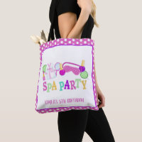 Wellness-Center Party Tote Beutel - weiß