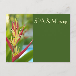 WELLNESS-CENTER POSTKARTE
