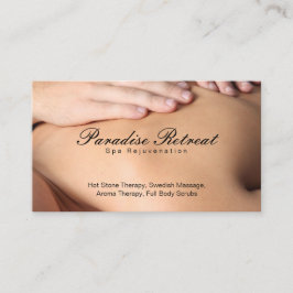 Wellness-Center Retreat | Massage Visitenkarte