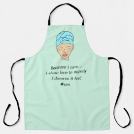 Wellness-Center Schürze