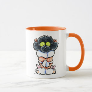 Wellness-Center-schwarzer Pudel Tasse